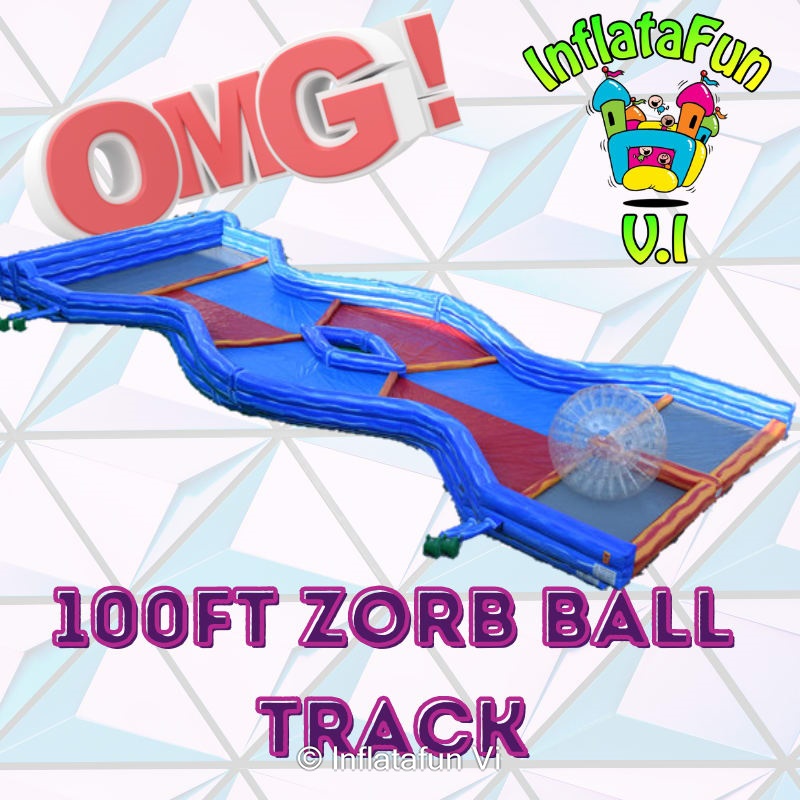 Zorb track with 2 balls Best Bouncy Castles, Photo booth,event and